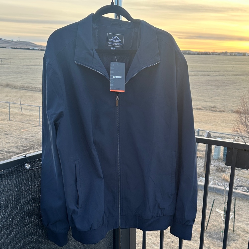 Men's Classic Navy Lightweight Jacket
